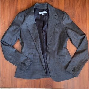 New York & Co stretch blazer grey sz4